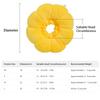 Регулируемый восстановительный воротник для питомца, милый конус на шею кошки в виде солнечного цветка, послеоперационный костюм, подходит для защитной одежды для питомца