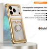Для iPhone 17 Air 17 Pro Магнитный Держатель Кошелек Покрытие Слот для Карты Чехол Для iPhone 17 Pro Max Прозрачный Ударопрочный Задняя Крышка