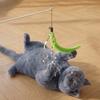 Электрическая интерактивная игрушка для кошек с перышком и шариком на дорожке, Автоматическая умная игрушка-дразнилка для кошек 4-в-1, Игрушка для обогащения досуга домашних кошек