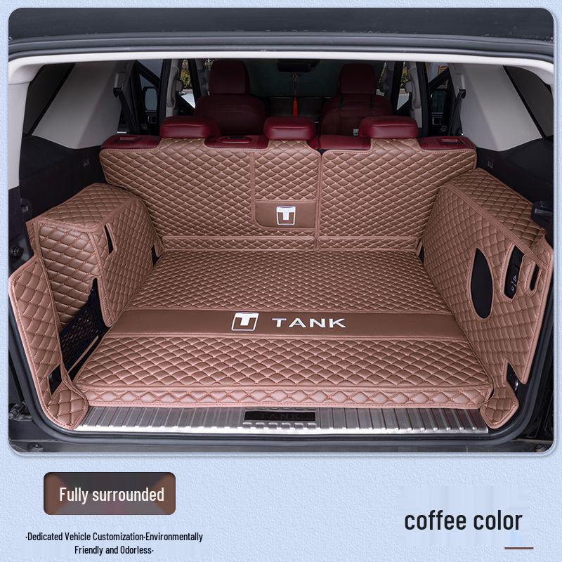Eco-friendly Trunk Mat for Tank 400: Custom Surround Style Interior Trim for New Energy Models