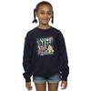 Disney Girls Alice In Wonderland Leafy Garden Sweatshirt