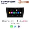 Navifly 2Din Android автомобильное радио для Volkswagen VW Golf 6 MK6 GTI 2008-2016 беспроводной Carplay автоматический видеоплеер интеллектуальные системы
