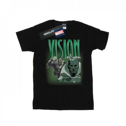 Marvel Mens Vision Homage T-Shirt