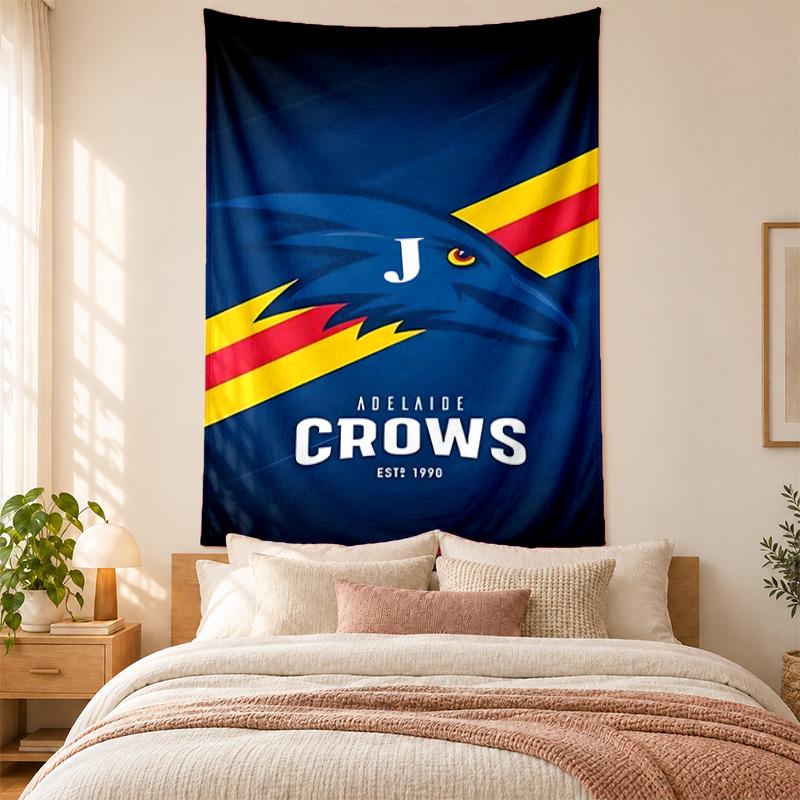 Adelaide Crows Tapestry highquality for decorating living room bedroom dorm walls ideal as bedroom wallart orholiday gift