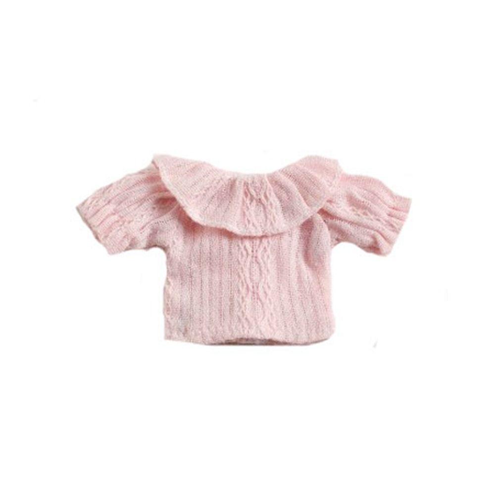 Fashion Doll T-shirt Clothes Doll Clothes Accessories for 1/11 ob11 Dolls For 1/12 Bjd Dolls