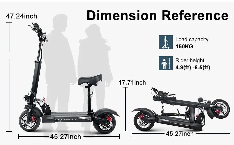 EMOKO New HVD-3 Urban Adult Electric Scooter 800W Motor 48V15AH Battery 10 inch Tire Urban Road Commuter Electric Scooter