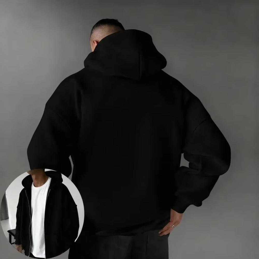 New Japanese Anime Kaiju No. 8 Printed Zipper Hoodie Men Casual Harajuku Cool  Long Sleeve Autumn Winter Fleece Sweatshirts