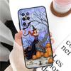 Чехол-ужастик с тыквой на Хэллоуин Для OPPO A74 A94 A54 A15 A3S A5S A1K A52 A72 A83 A91 A93 A53S A5 A9 A31 A53 Чехол