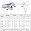Зимнее пальто для большой собаки Водонепроницаемая одежда для питомца Куртка Пальто для питомца Костюм лабрадора колли Жилет золотистого ретривера Комбинезон Ветрозащитный