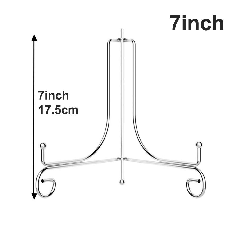 4 6 8 10 12 дюймов Подставки для тарелок Железная Подставка для фото Прочная Подставка для демонстрации Домашний Декор