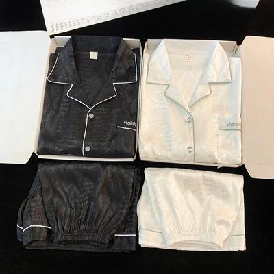 Пижама женская в европейском американском стиле с полосатым принтом под змею, элегантная, модная, Y2k, одежда для сна, новые шорты с коротким рукавом, комплект из 2 предметов