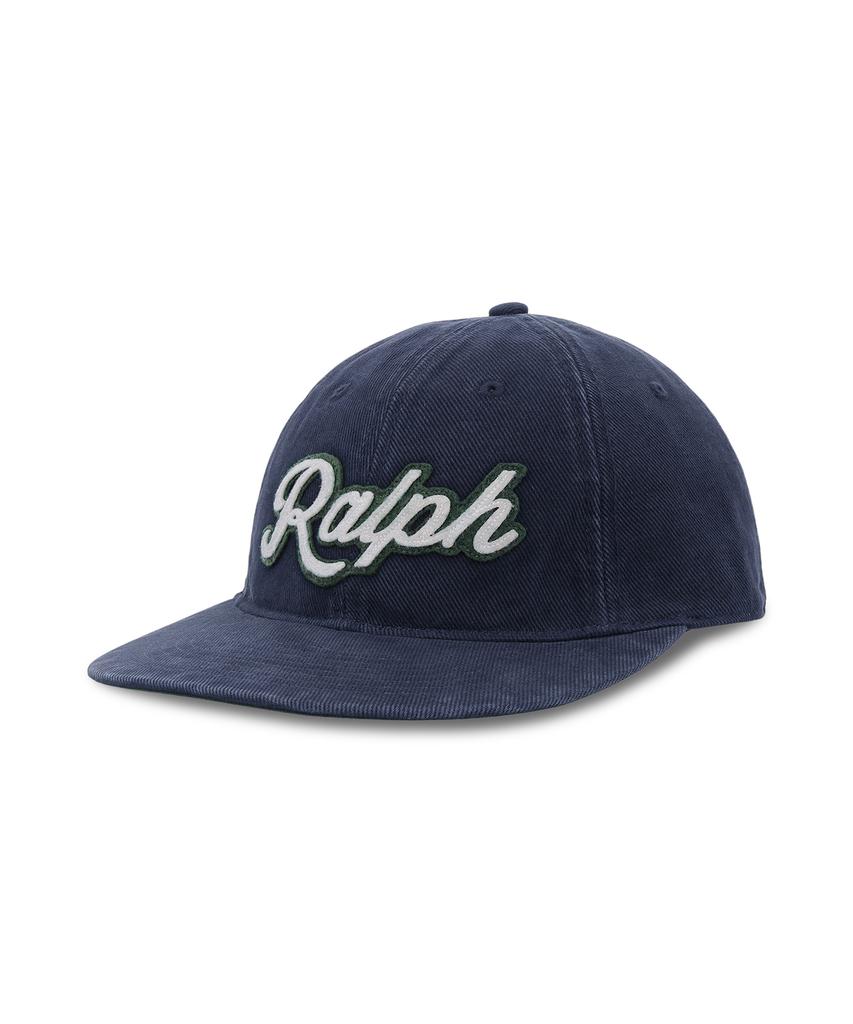 POLO RALPH LAUREN Бейсболка из твила с логотипом Ralph - Темно-синий