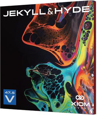 XIOM Настольный теннис Малиновый oz Jekyll/Hyde V47.5 Накладка, (MG), 1,9 (11131)
