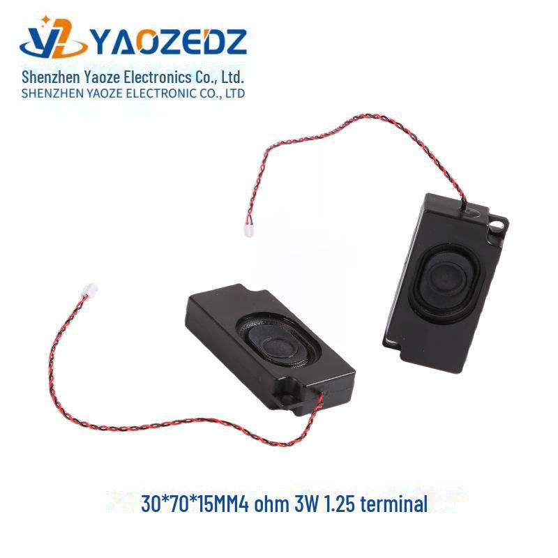 YZ-3370 Интеллектуальный резонаторный динамик 4/8 Ом, 33x70x16 мм для умного домашнего аудио и рекламных машин