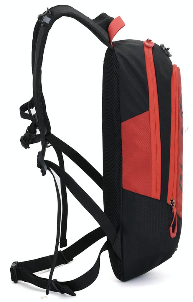 Спортивный рюкзак для велоспорта, легкий, совместимый с питьевой системой, 15 л, сумка для отдыха на открытом воздухе, светоотражающий, черный, унисекс, красный [MTEBOCON]