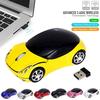Portable New Gaming USB Receiver Optical 3D Car Shape Wireless Mouse Mice 2.4GHz