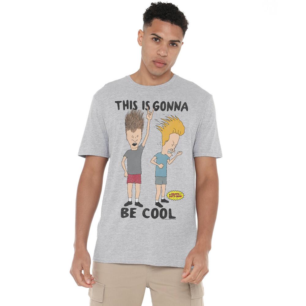 Beavis And Butthead Gonna Be Cool T-Shirt S-2XL, Athletic Heather Unisex T-Shirt