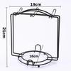 Подставка для кофейной чашки, подвесная перегородка, подставка для хранения, железная полка для чашки, подставка для кухонной стойки, стальная витрина