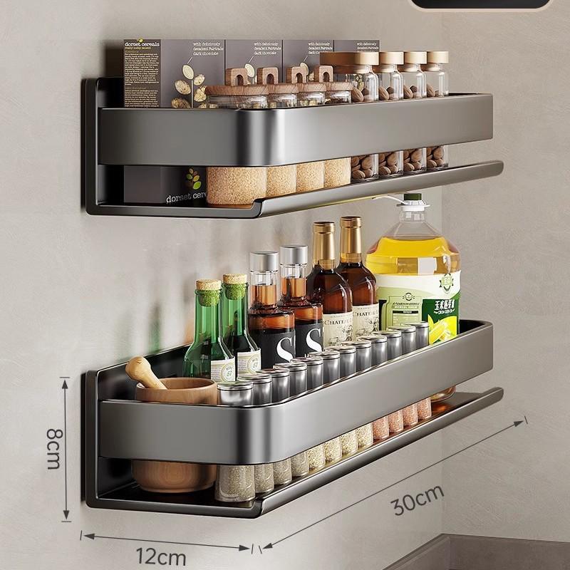 Настенная полка для специй Gao Wenhai без сверления - Кухонные полки для хранения