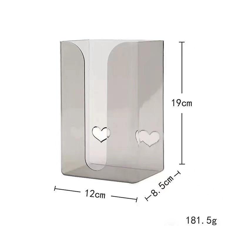 1 шт., коробка для салфеток, настенная без перфорации, бытовая салфетка для лица, коробка для хранения полотенец для лица, кухонная коробка для извлечения туалетной бумаги