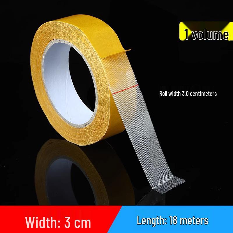 High Viscosity Transparent Double-Sided Tape - Waterproof, Strong Adhesive, No-Trace Carpet Splicing & Balloon Stick Tape.