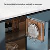 Ourunzhe Stainless Steel Under-Cabinet Double-Layer Cutting Board Holder