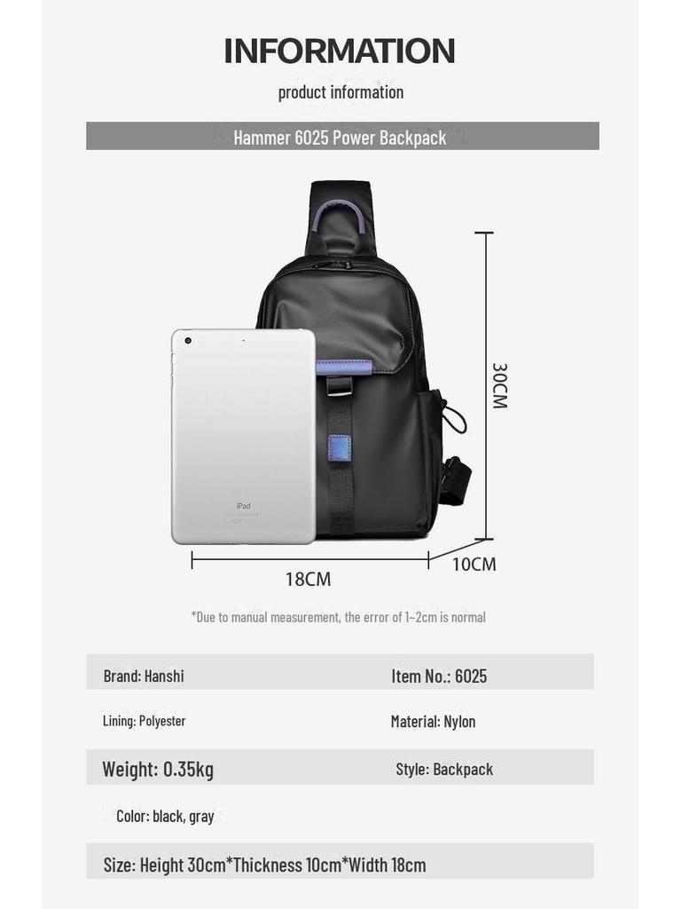 Высококачественная водонепроницаемая сумка унисекс через плечо и на грудь для путешествий и повседневного использования