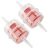 2pcs Fuel Filter Diesel Inline 6/8mm Pipe Motorcycle