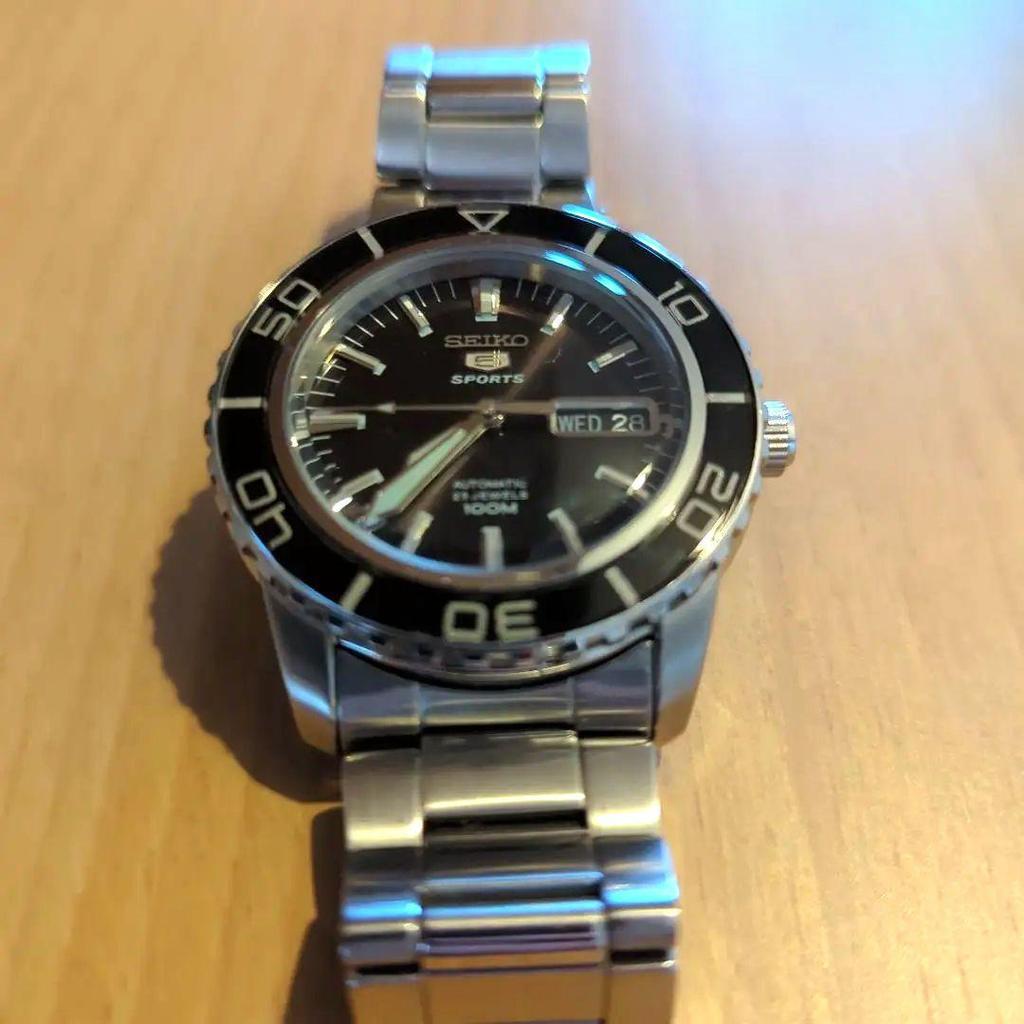 [USED] Similar SEIKO5 Seiko Five SNZH55J1 Five Fathoms Black