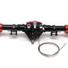 Metal Front  Rear Portal Axle with Differential Locker for Axial SCX10 II III YK4082 YK4102 Remote Control Crawler Parts