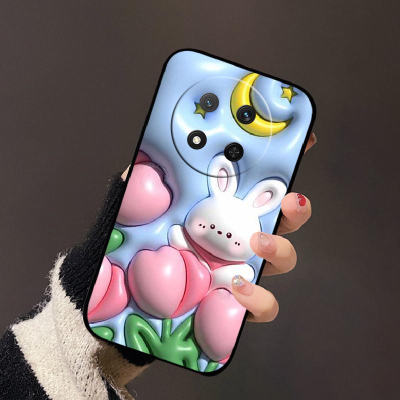 Для Honor Magic7 Lite 5G Модный Цветной Расписной Роскошный Мягкий Силиконовый Чехол для Телефона Для Huawei Honor Magic7 Pro Чехлы Обложка Magic 7