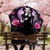 1PC gothic roses Umbrella-8-Rib Reinforced, Automatic Open, Lightweight & Durable, Cute Fashion Accessory for Outdoor-K1281