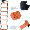 Reinforced  Rope Ladder –  Climbing Ladder for S, Kayaks, Inflatable S, Motors, Wooden  Accessory