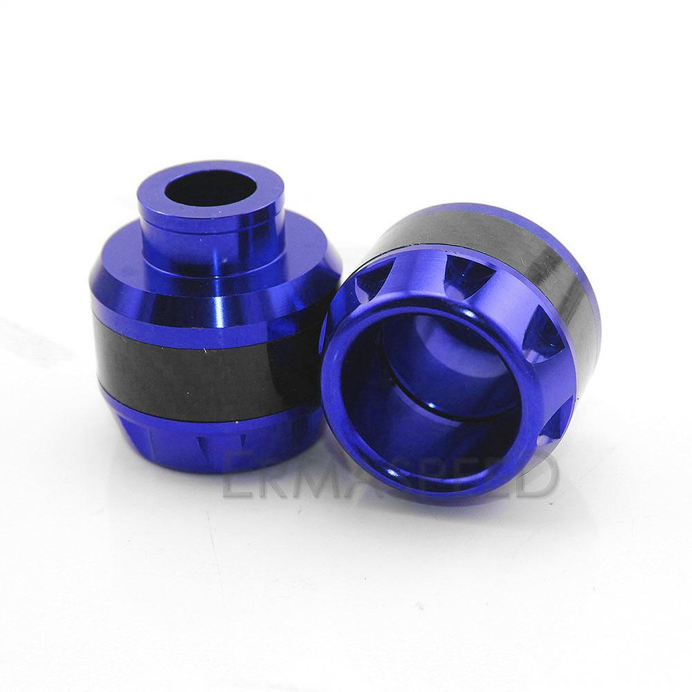 Пара универсальных передних вилок мотоцикла, рама, ползунки, защита от столкновений с ЧПУ, алюминиевый мотоцикл, защита от падения