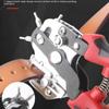 Leather Hole Puncher 2/2.5/3/3.5/4/4.5mm Precision Multi-Size Leather Punch Tool For Belts Watch