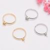 10 шт. Кольцо-чаша с крестообразным узором из золота 14 карат, сохраняющее цвет, кольцо-подставка из жемчуга, кольцо-кольцо из меди, кольцо-булавка для чашки, кольцо-кольцо, кольцо-кольцо, кольцо-кольцо