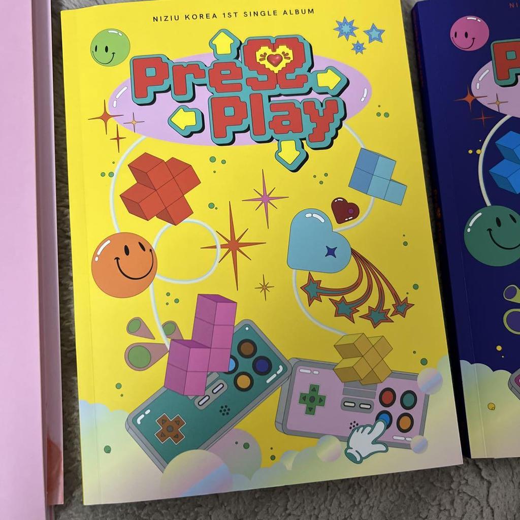 [USED] NiziU Album Set Heartris Chopsticks