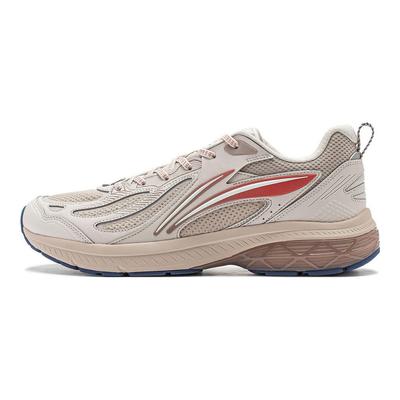 Li Ning Fu Yao V2 легкие высокопрочные амортизирующие нескользящие износостойкие низкие кроссовки для бега мужские кроссовки Oat-Gray ARXT021-5