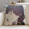 Fantasy DDATE A LIVES Cushion Cover Breathable and skinfriendly linen pillowcase square removable and washable cushion