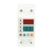Digital Display 2P Voltage Protector Automatic Reset Under Over Voltage Protective Device AC220V