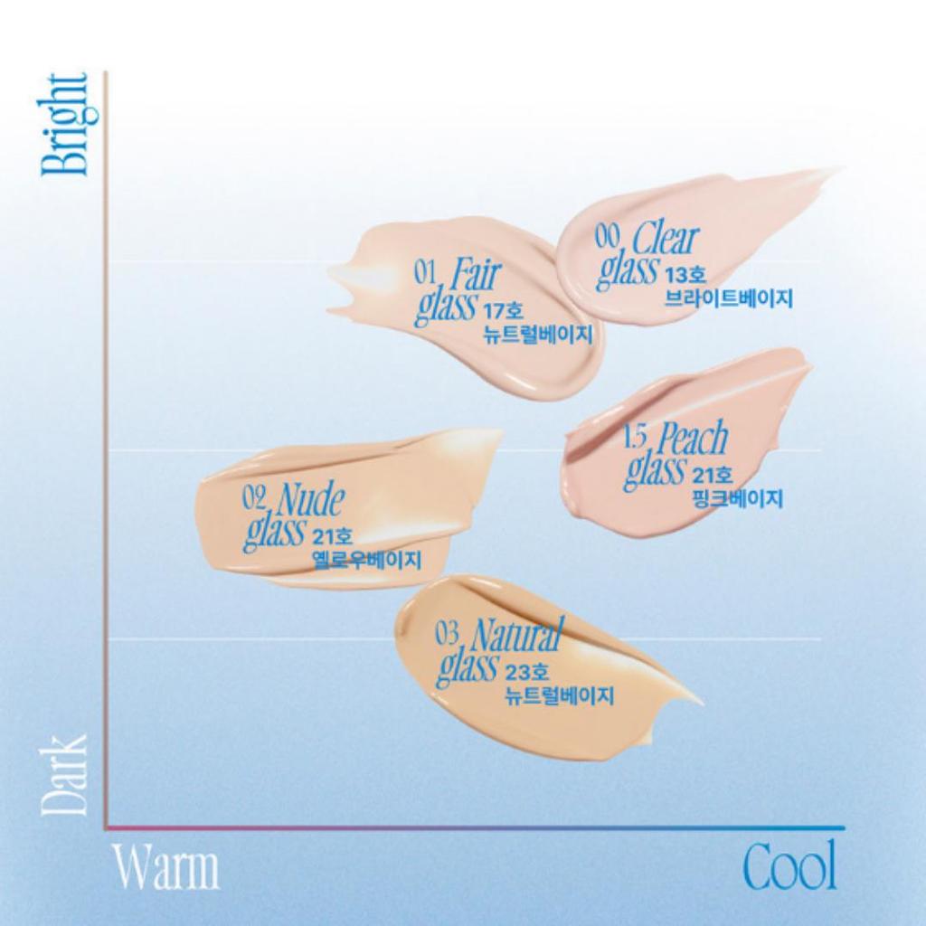 [fwee] Кушон Glass Natural 13г (5 цветов)