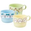 Children's Cups, Set of 3, 230ml, Chiikawa CKW No. 4, Made In Japan, PT-6