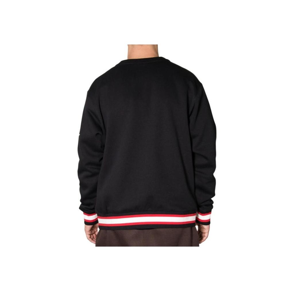 Nike NBA Team 31 Graphic Letter Logo Print Crew Neck Sweatshirt Men Tops Black FD6549-010