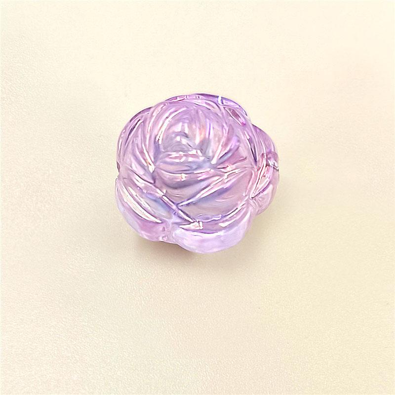 Материалы для изготовления браслета, ожерелья, двухстороннего, трехмерного, своими руками, прозрачного, модного, ручной работы, украшенного бусинами, аксессуары из УФ-акрила 10 шт.