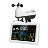 Weather Station with Outdoor Sensor Indoor Outdoor Thermometer with 7.5-inch VA LCD Screen Weather