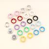 Plier Tool 50/100pcs Colour Metal Snap Sewing Button Claw Set Hollow Solid Snap Fasteners Kit for Installing Clothes Bags