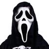  Ghost Face Scream Movie Horror Mask Halloween Killer Scary Headgear Mask Cosplay Adult Costume Accessories Props Suit