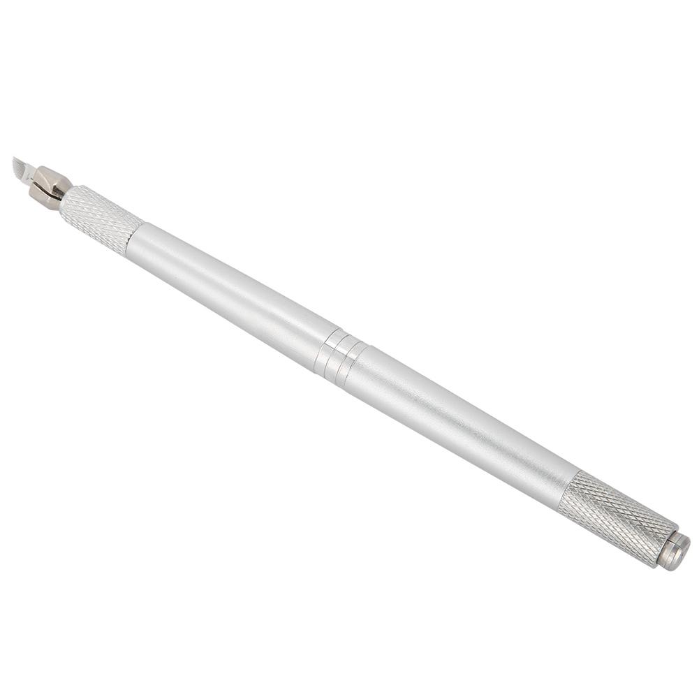 3 В 1 Профессиональная ручка для микроблейдинга с двумя концами, ручная машинка для перманентного макияжа, лайнер, тату для бровей в технике напыления