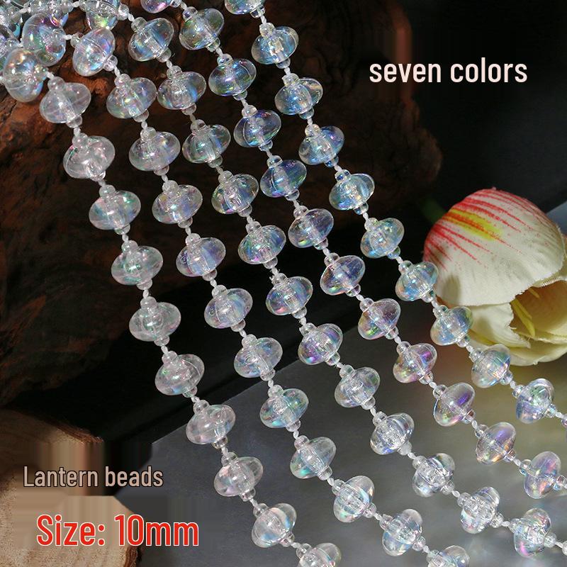 Хрустальная шторка из бусин для двери и декор свадебной дорожки с акриловой нитью