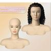 Adjustable Soft Shoulder Mannequin Head Stand Holder With Shoulder Training Doll Wig Bust Stand Base For Display Hairstyles